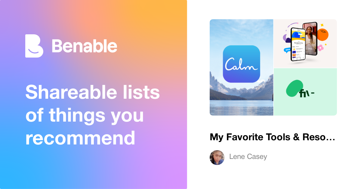 My Favorite Tools & Resources