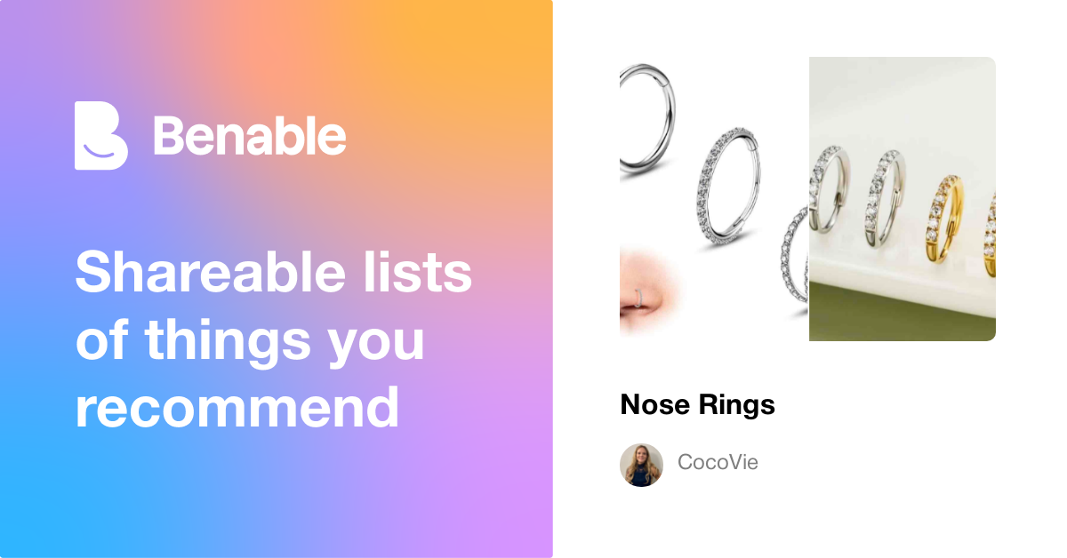 Nose Rings