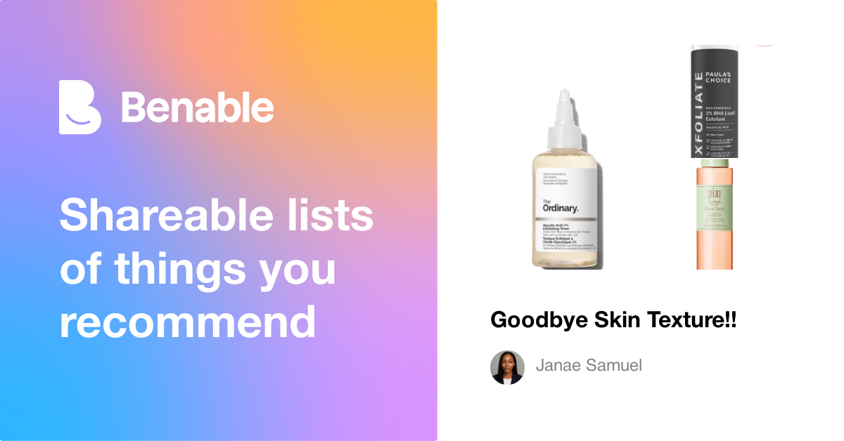 Goodbye Skin Texture!!