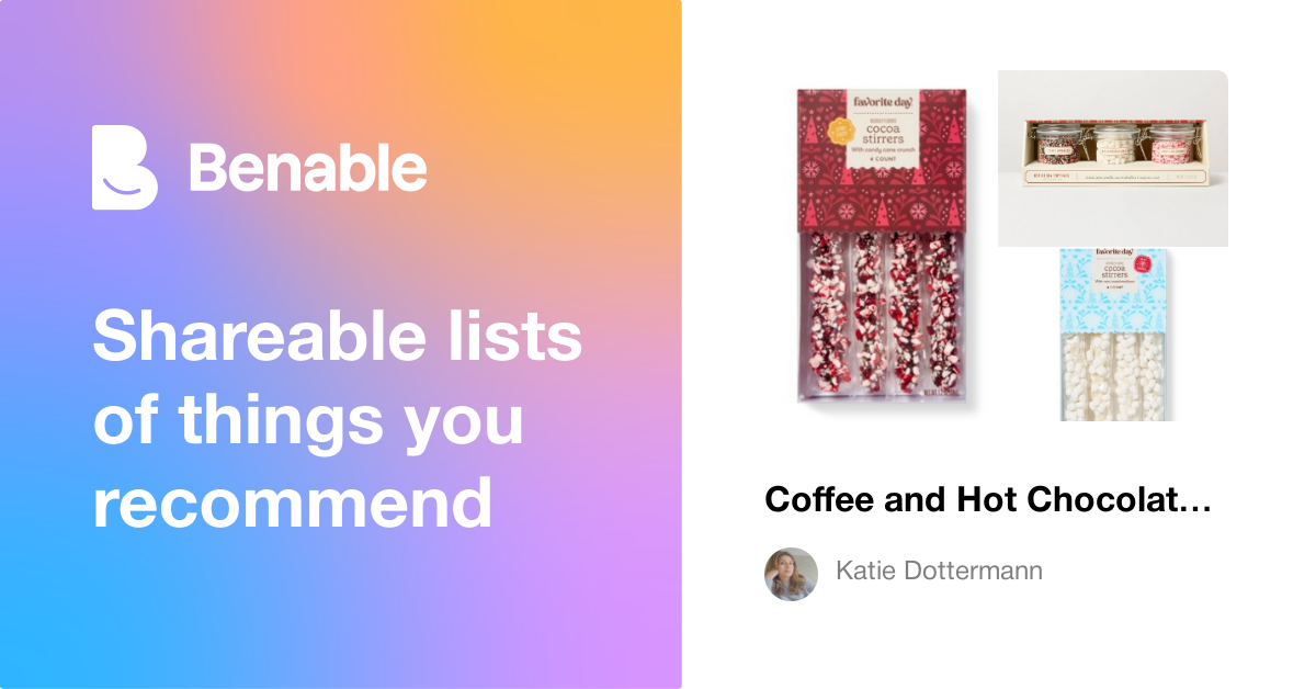 Coffee Hot Chocolate Bar Ideas