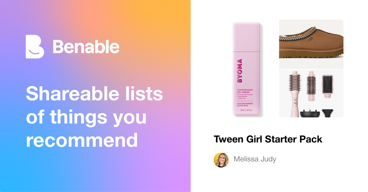 Tween Girl Starter Pack