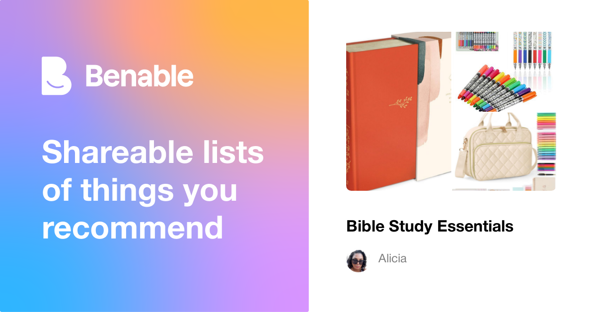 Bible Study Essentials