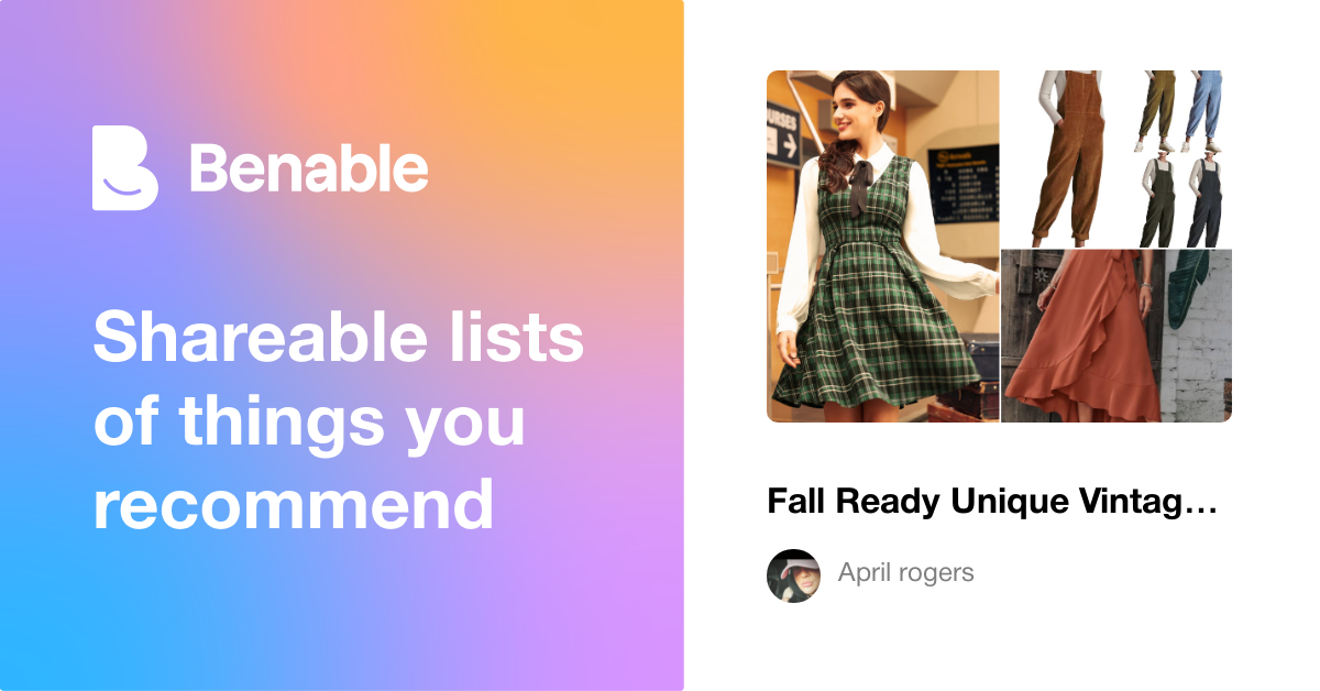 Fall Ready Unique Vintage Finds You’ll Wear on Repeat 🍂