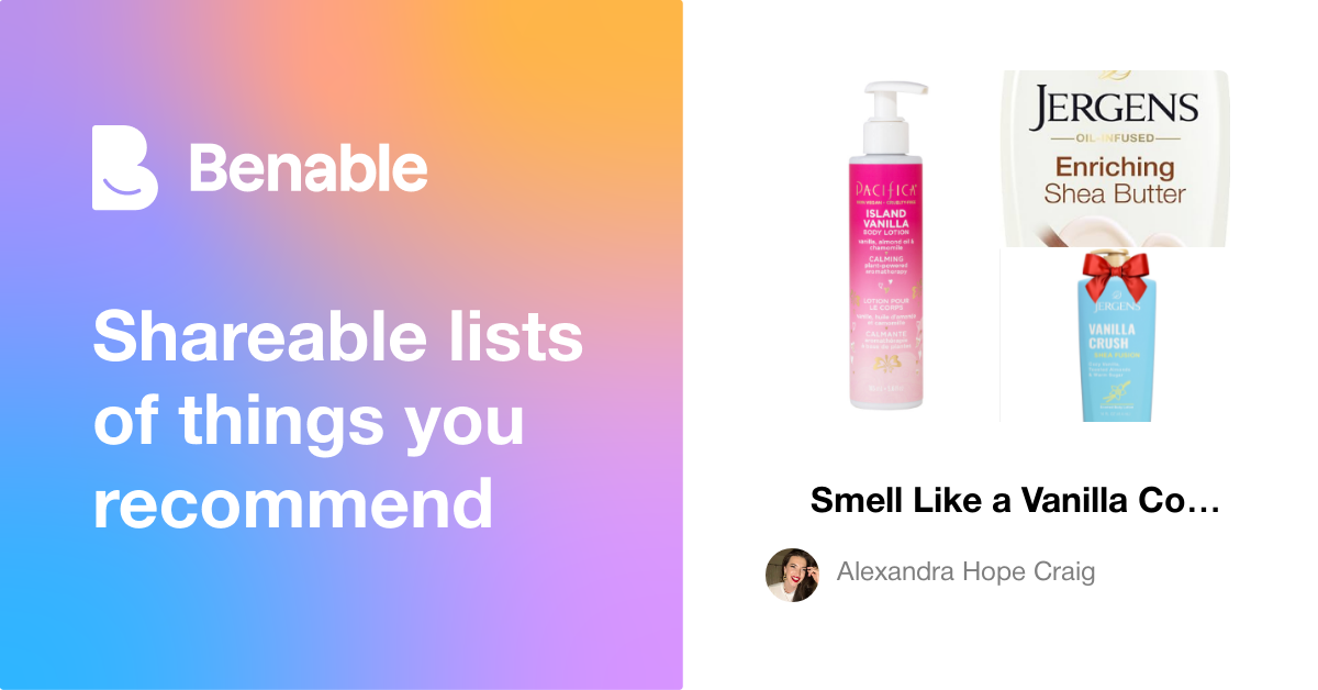 Smell Like a Vanilla Cookie All Day (Layering Guide + Favorites)