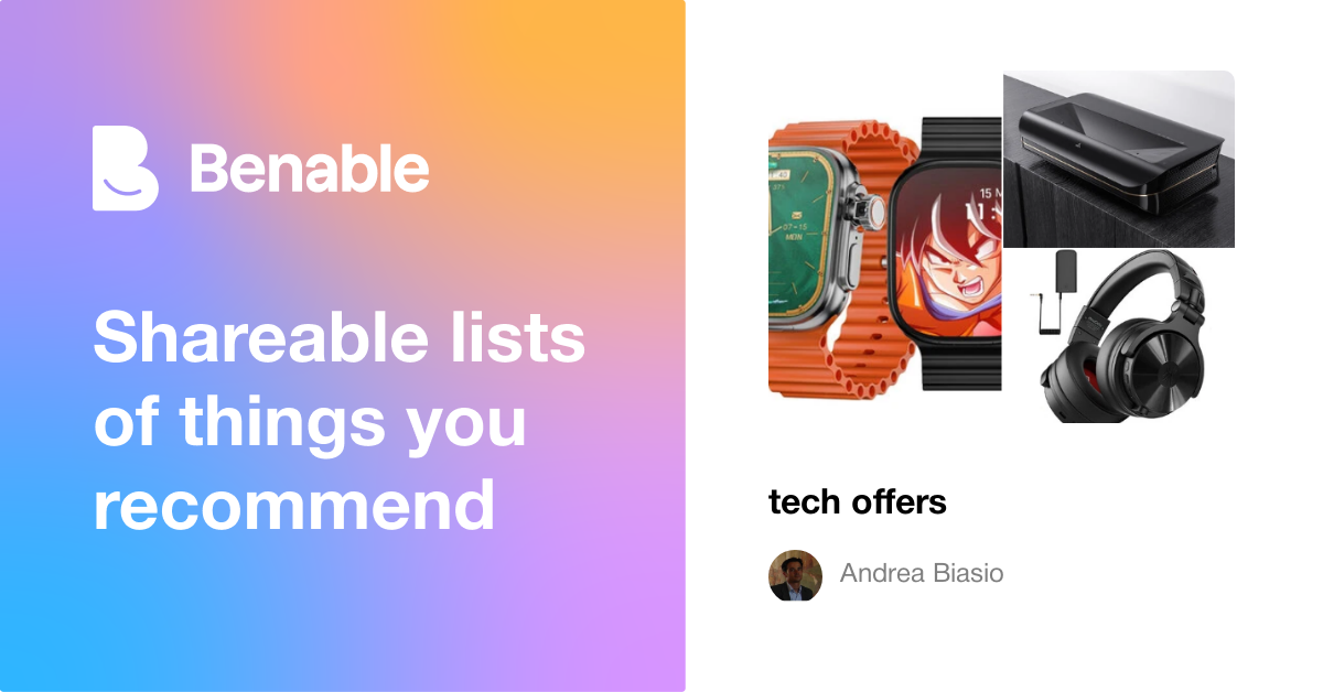 tech offers