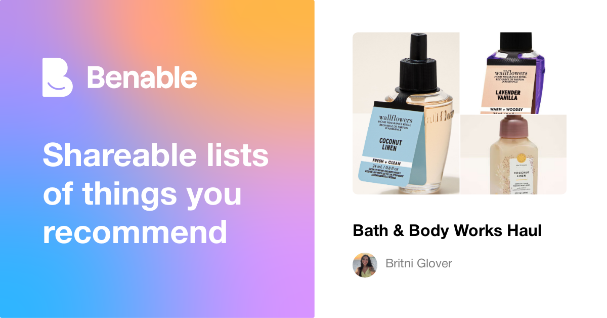 Bath & Body Works Haul