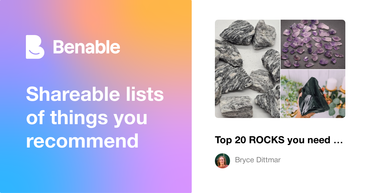 Top 20 ROCKS you need on your collection shelf