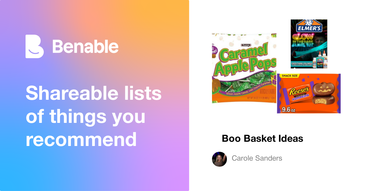 👻Boo Basket Ideas