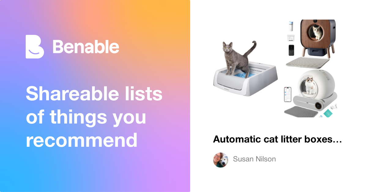 Automatic cat litter boxes for busy cat parents