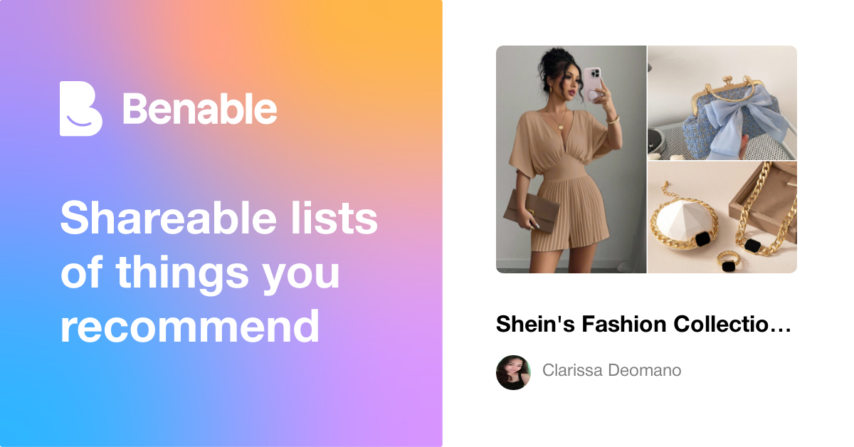 Shein's Fashion Collection: Explore your Style