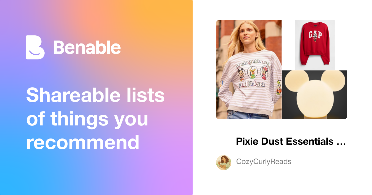 🏰💖Pixie Dust Essentials (Updated for Travel & Park Days ️)