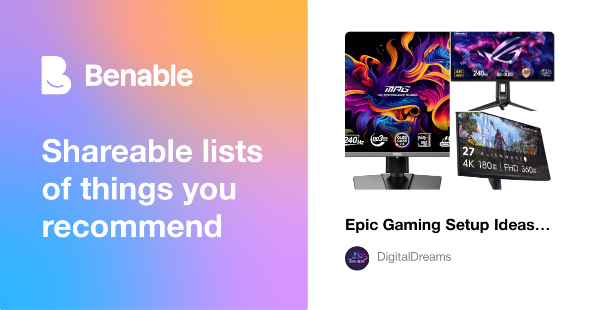 Epic Gaming Setup Ideas: Best Gear & Accessories
