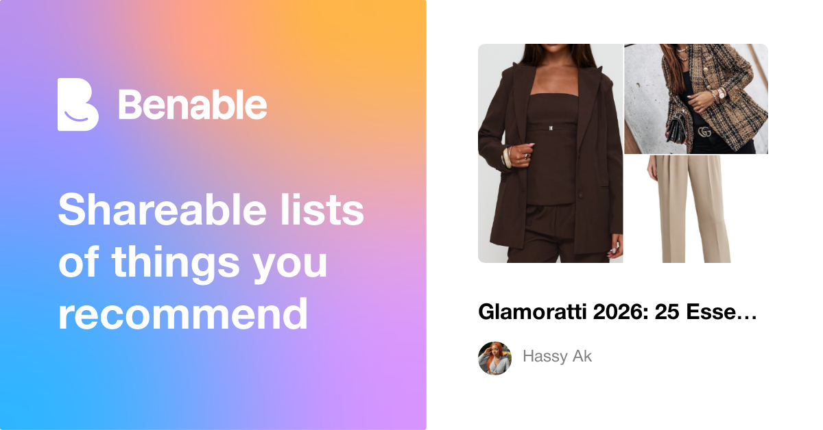 Glamoratti 2026: 25 Essentials for the 80s Luxury Fashion Trend