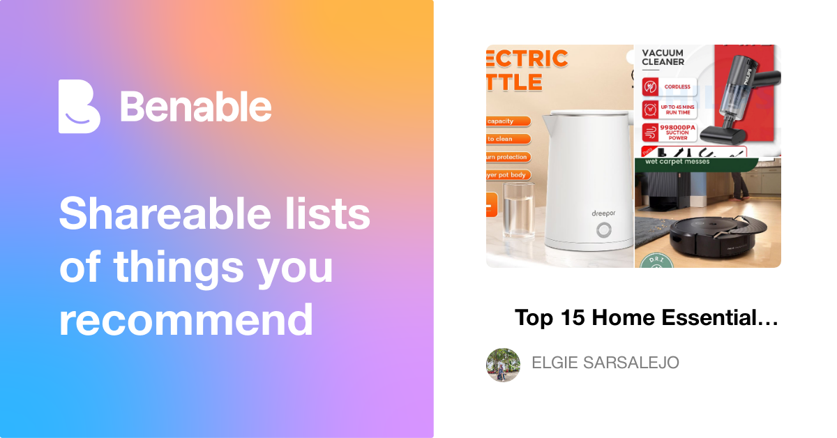 🏠 Top 15 Home Essentials for Comfort & Convenience