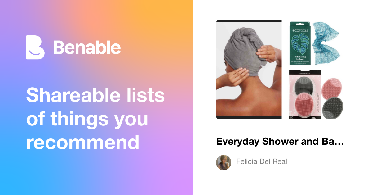 Everyday Shower and Bathroom Essentials You’ll Actually Use