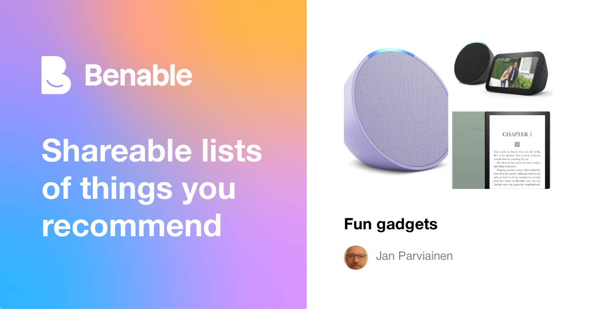 Fun gadgets
