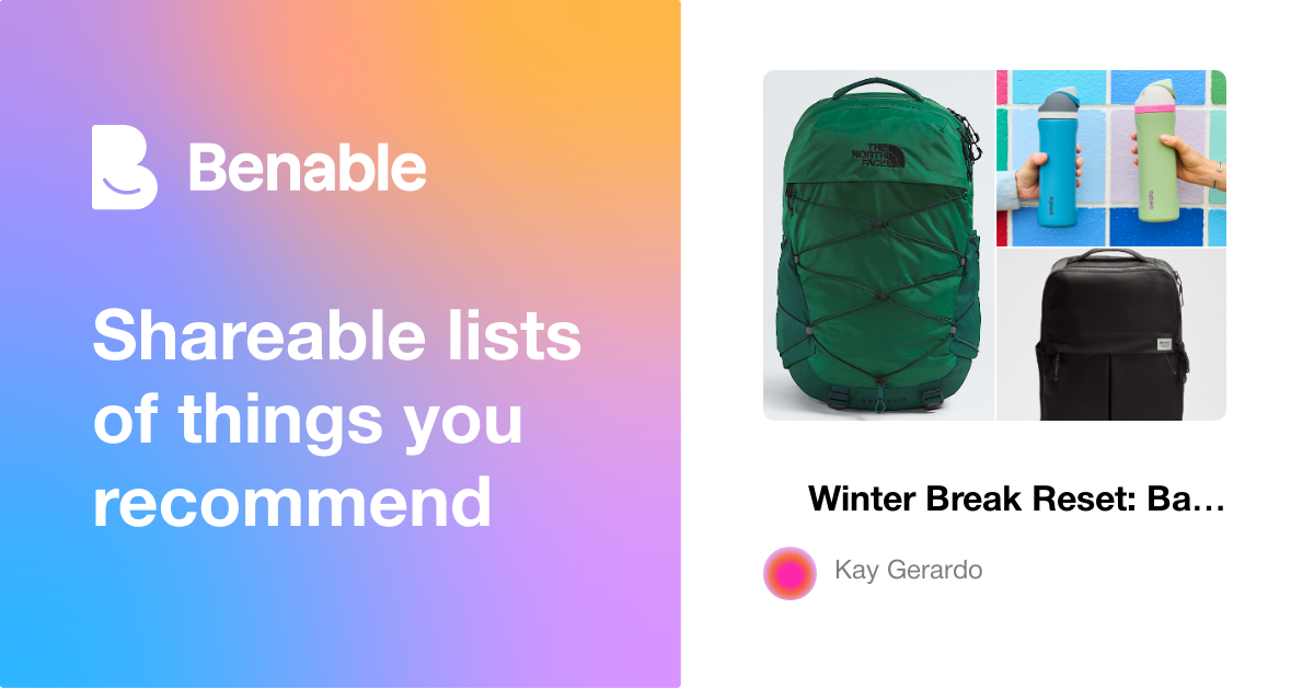 Winter Break Reset: Back-to-School Essentials 2026