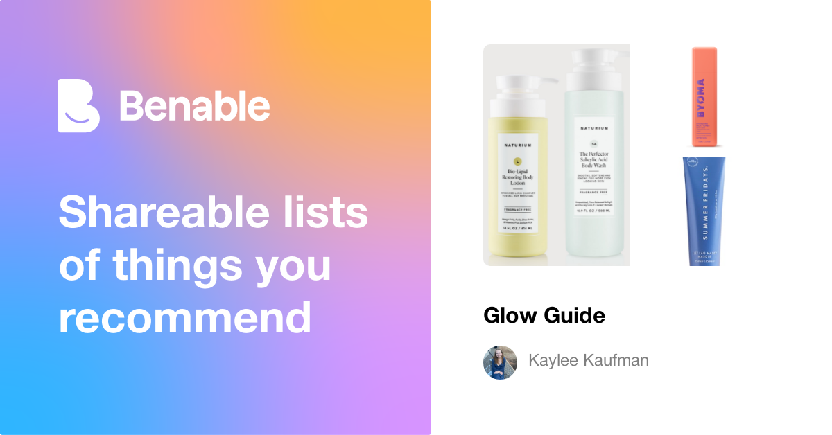 Glow Guide