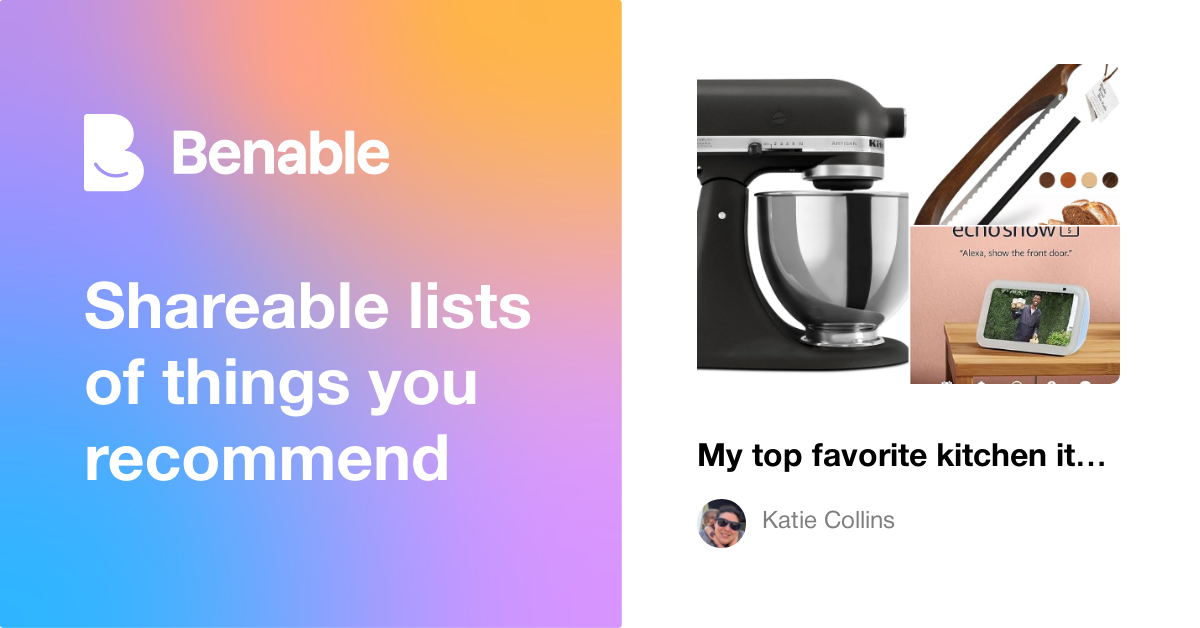 My top favorite kitchen items!!!