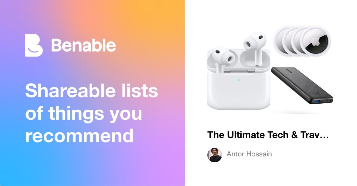The Ultimate Tech & Travel Essentials Guide (2026)