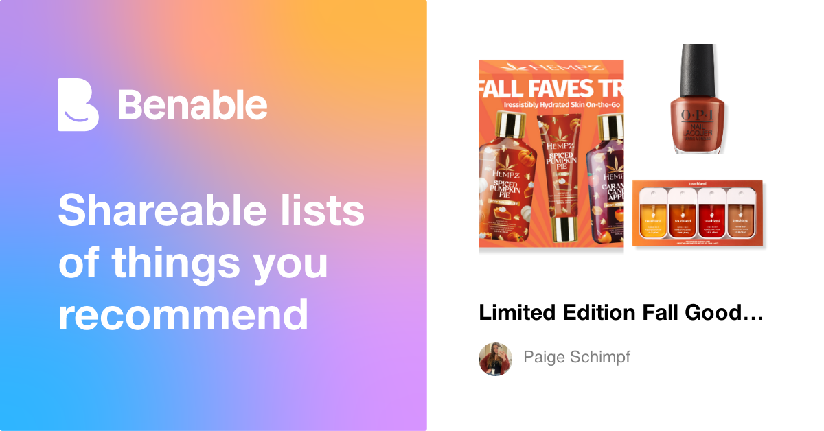 Limited Edition Fall Goodies That Deserve a Spot in Your Cart 🧡🍰