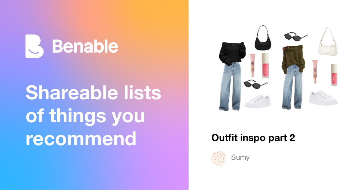 Outfit inspo part 2