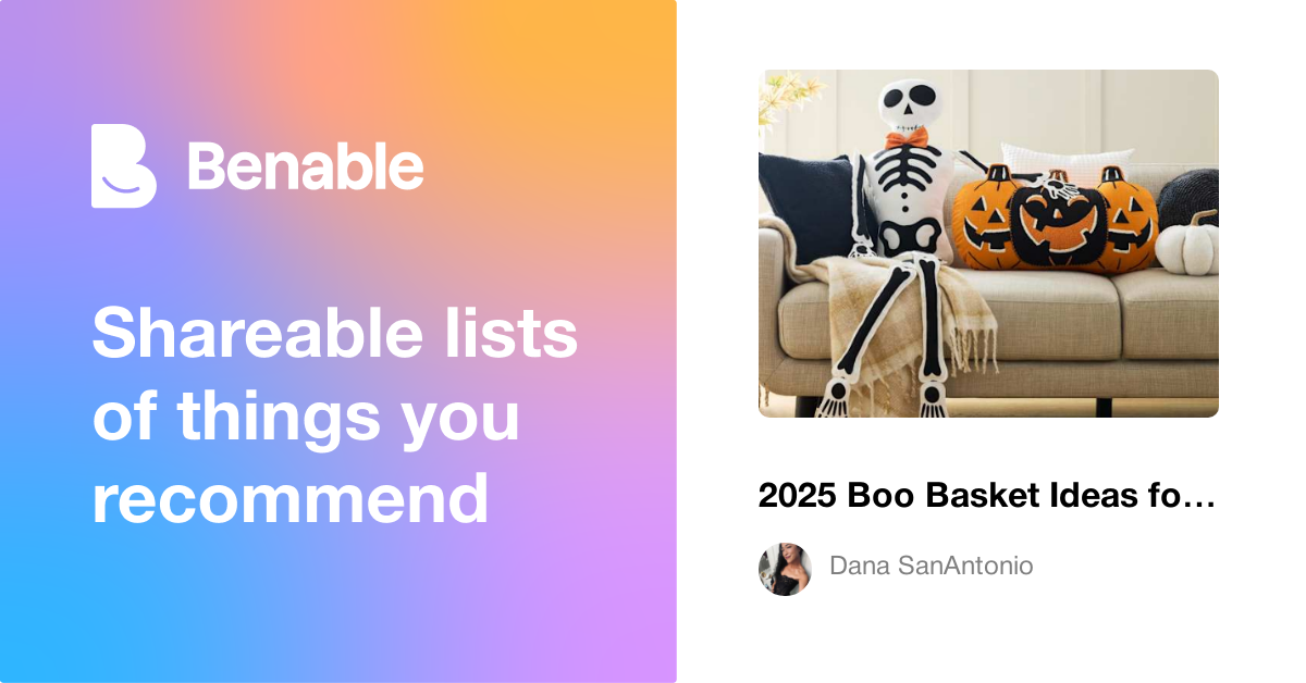 2025 Boo Basket Ideas for ALL the People in Your Life