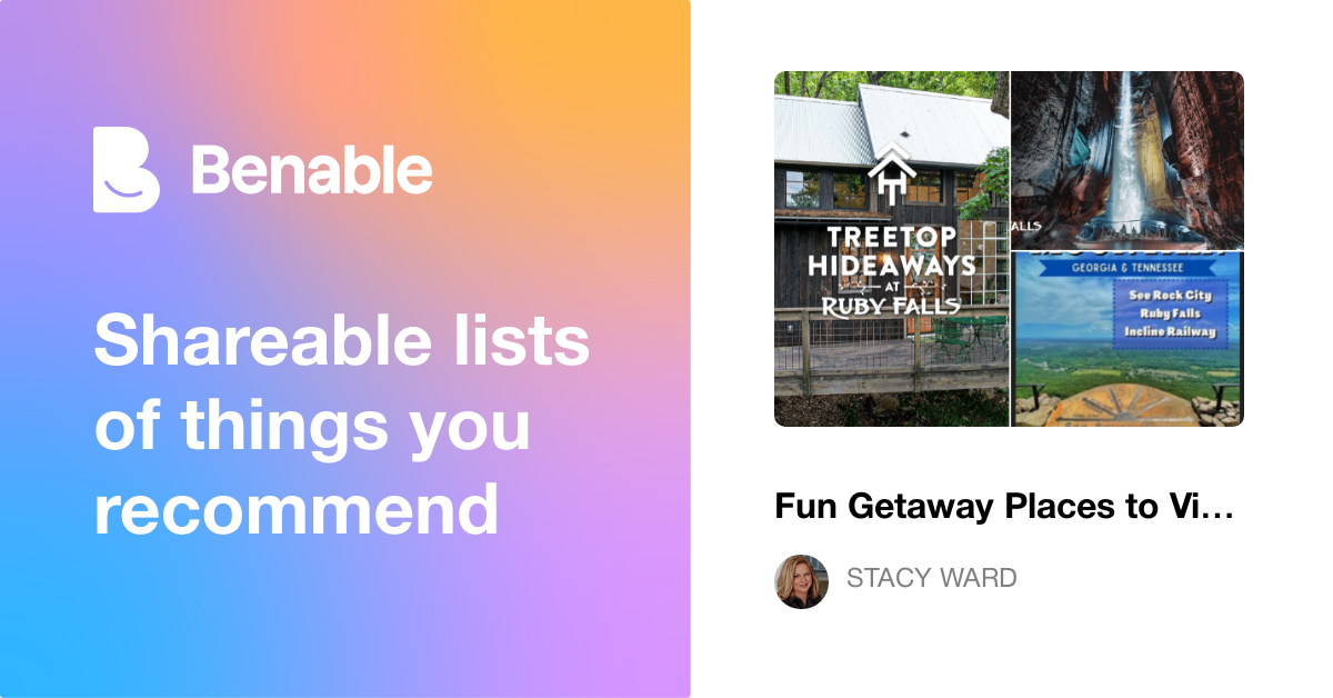 Fun Getaway Places to Visit in the South in Alabama & Tennesee that you ...