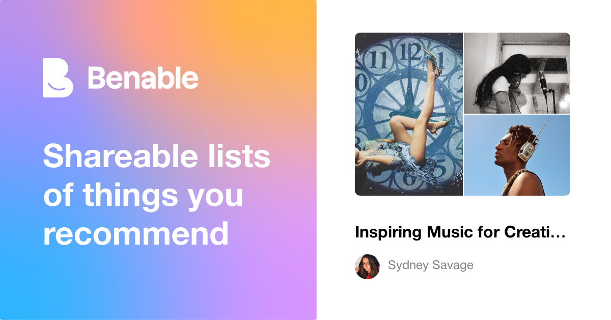 Inspiring Songs for Creativity