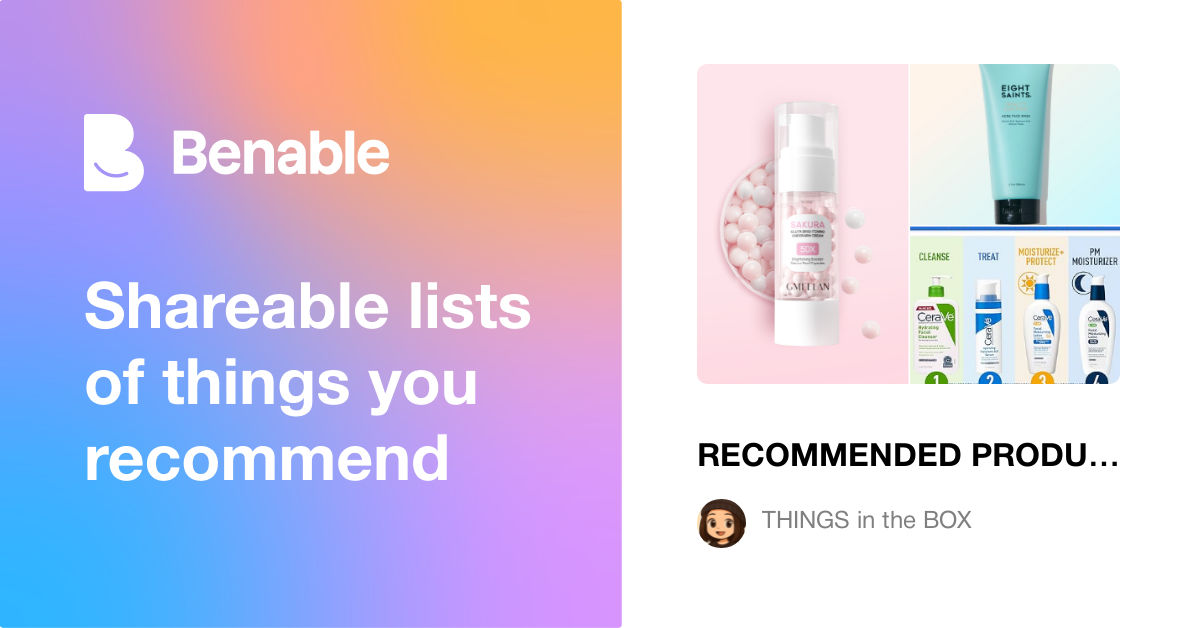 RECOMMENDED PRODUCTS THAT ARE EFFECTIVE FOR BODY.