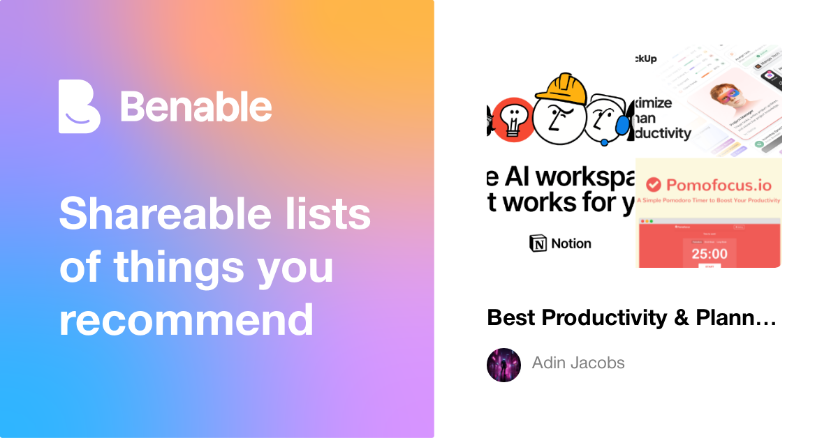 Best Productivity & Planning Tools for Focused Creators