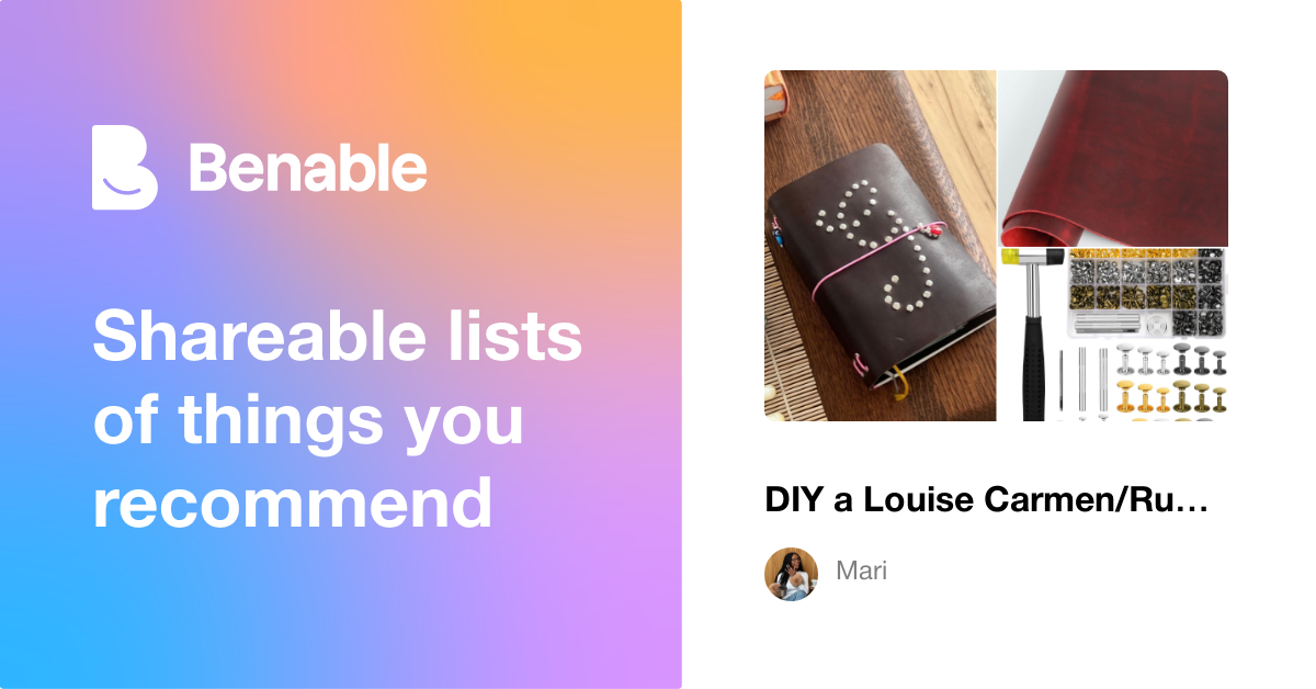 DIY a Louise Carmen/Ruby Merlot Journal Organizer Dupe for 2026 with me