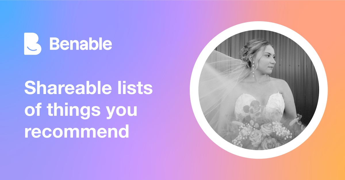 Everything @AlliK (AlliK) recommends - Benable