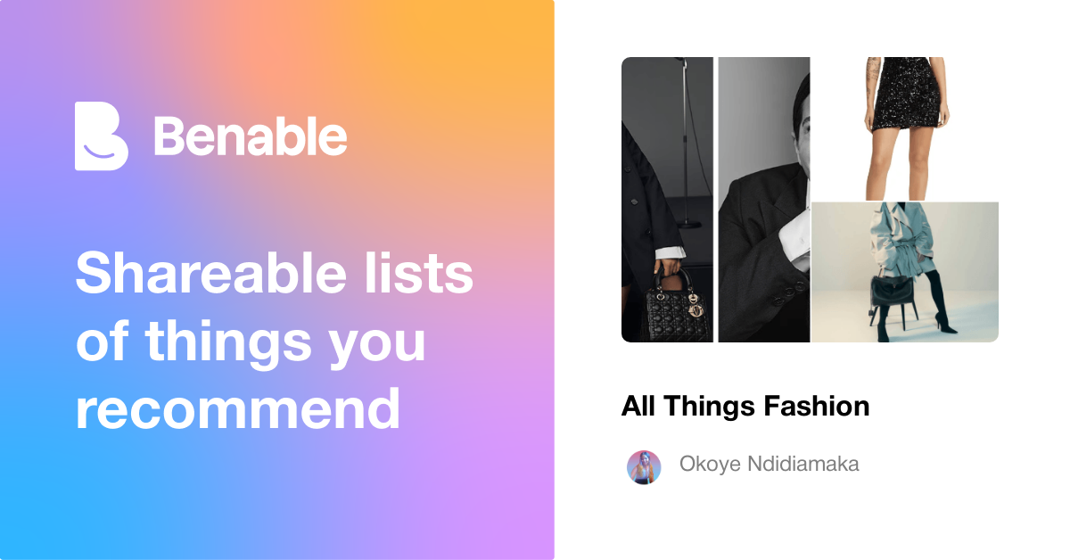 All Things Fashion
