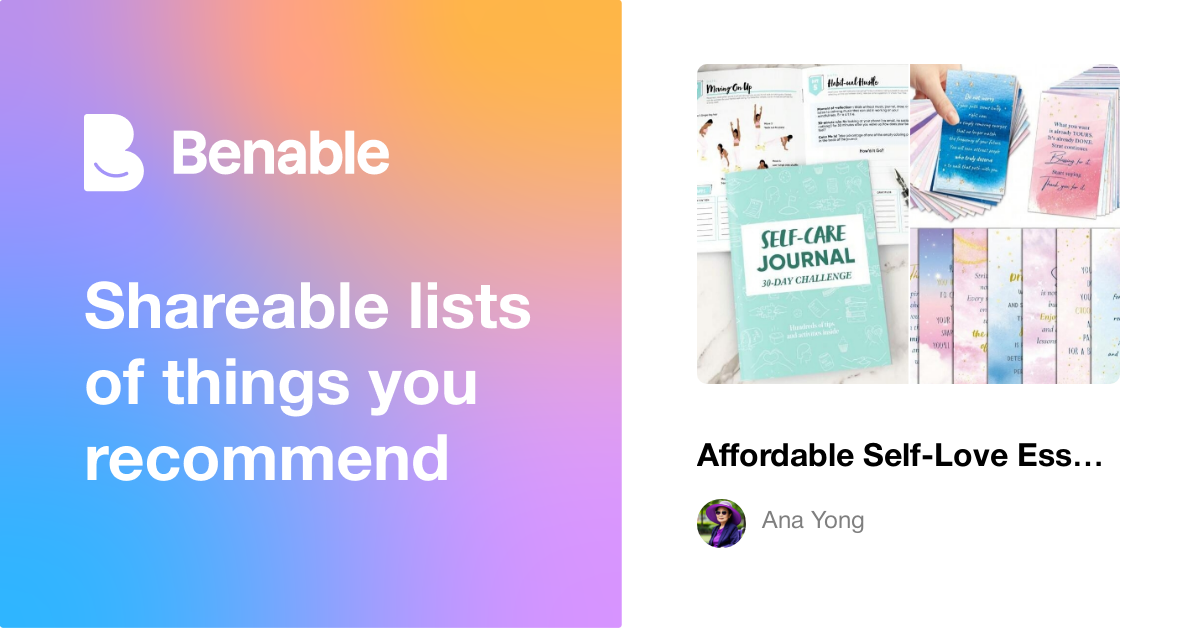 Self-Love Tools for Active People