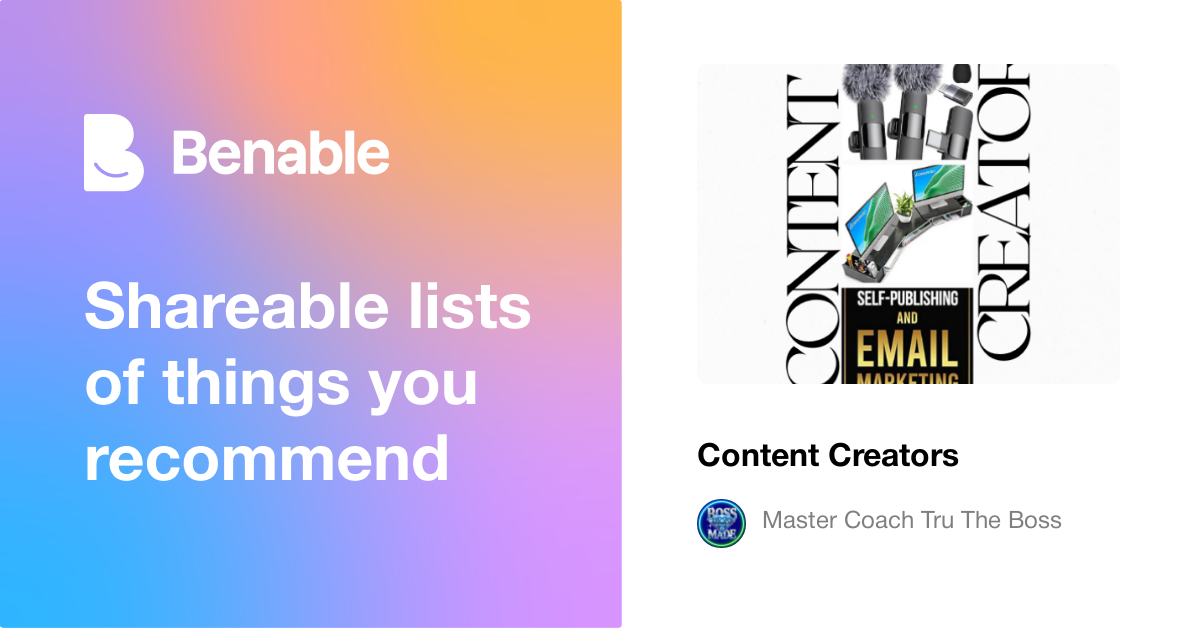 Content Creators