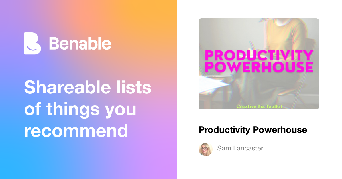 Productivity Powerhouse