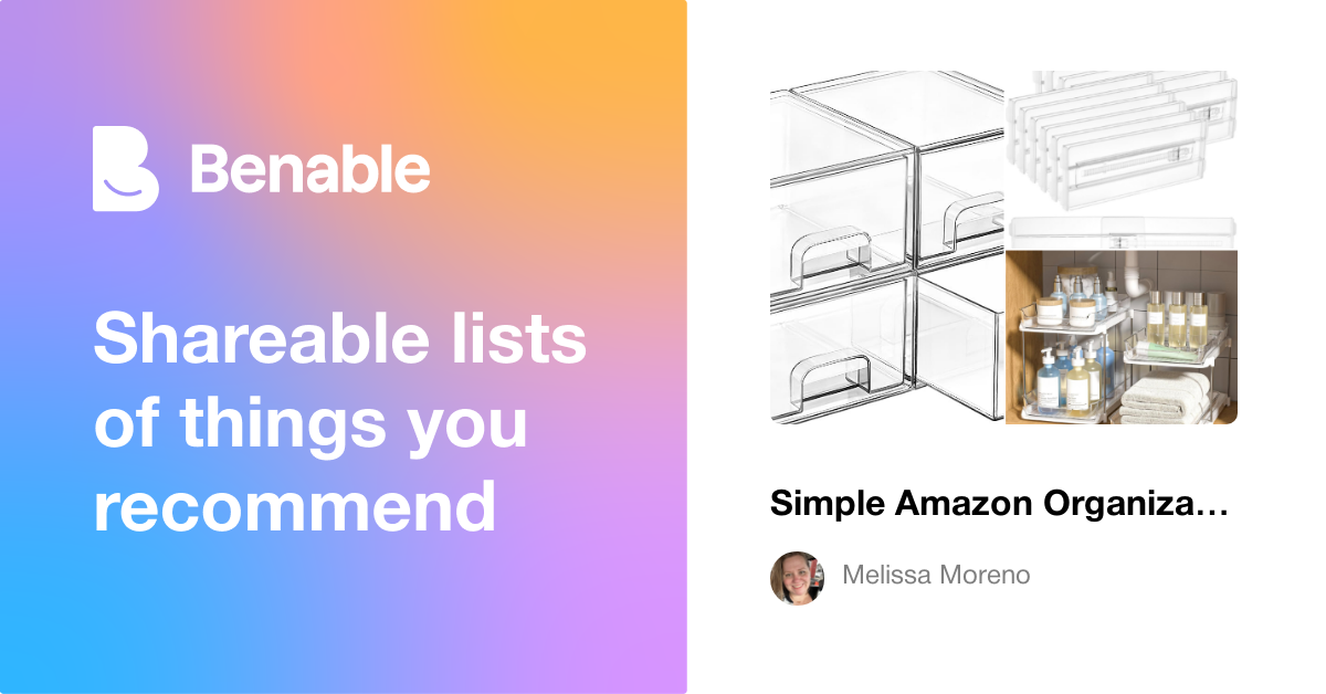 Simple Amazon Organization That Actually Works