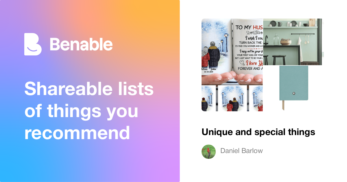 Unique and special things