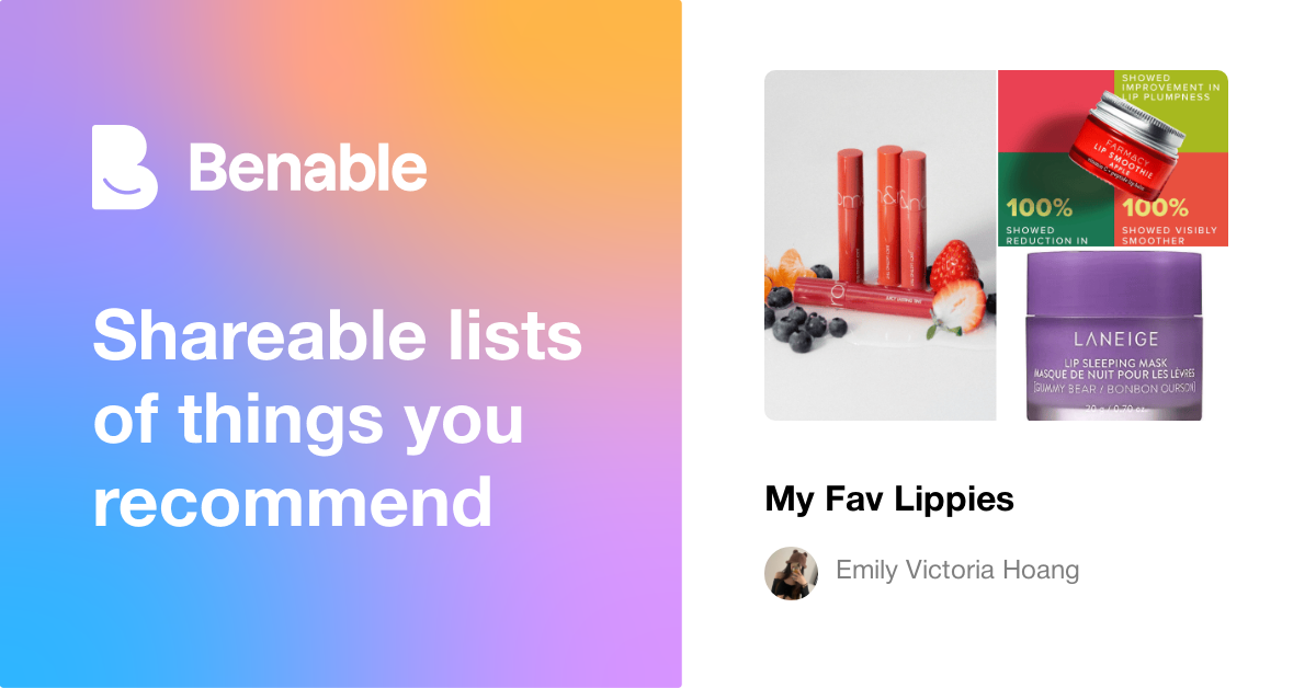 My Fav Lippies💕