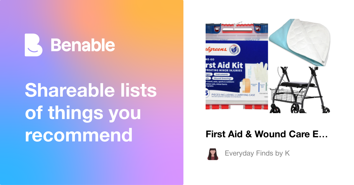 First Aid & Wound Care Essentials – Bandages, Sterile Dressings ...