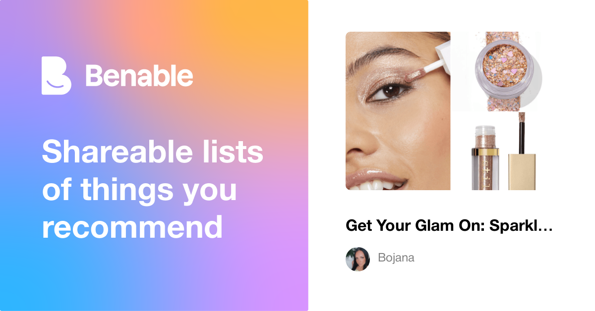Get Your Glam On: Sparkle Makeup Products 💫