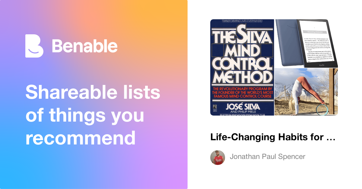Life-Changing Habits for Optimal Productivity and Wellbeing