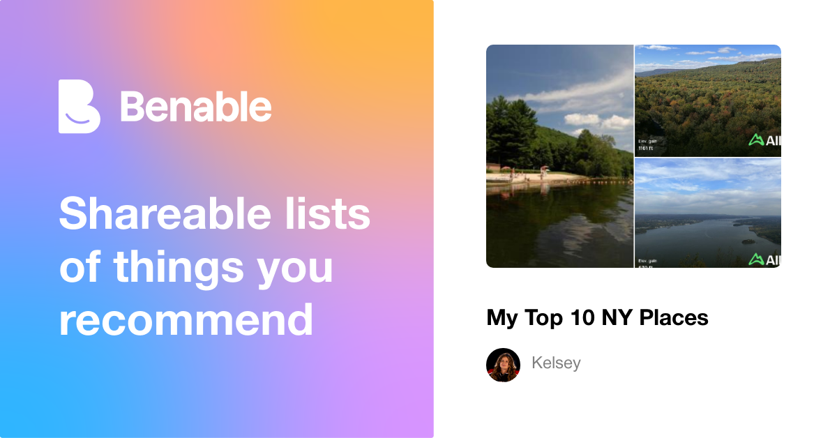 My Top 10 NY Places