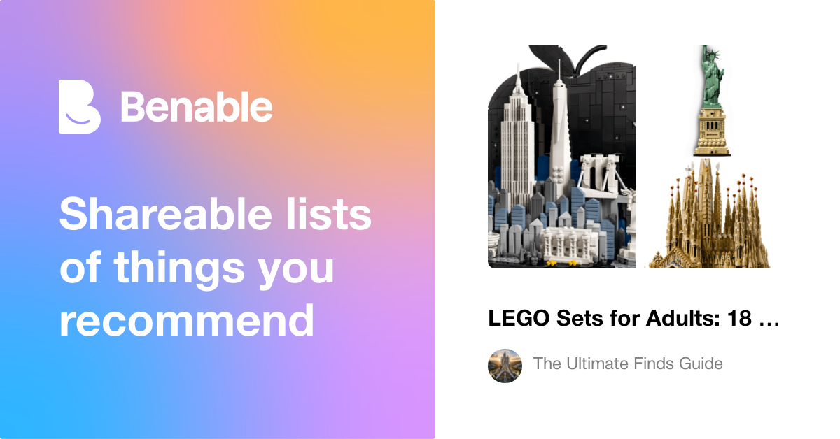 LEGO Sets for Adults: 18 Bestsellers Worth Building 🧱