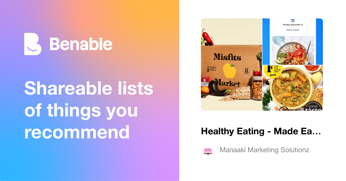 Healthy Eating - Made Easy!