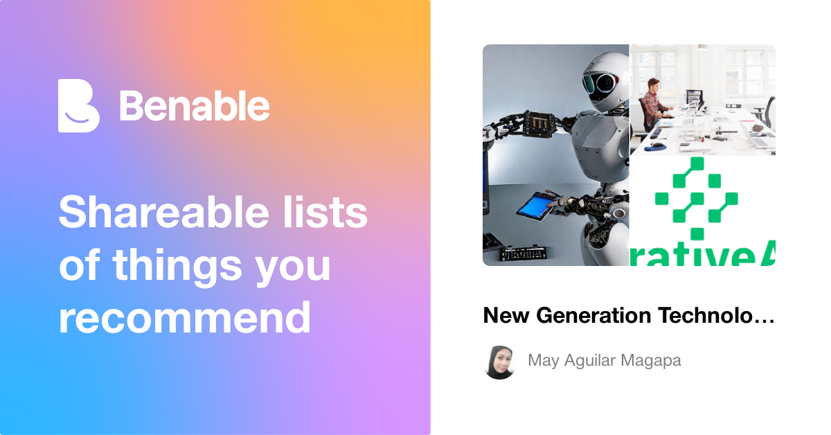 New Generation Technologies