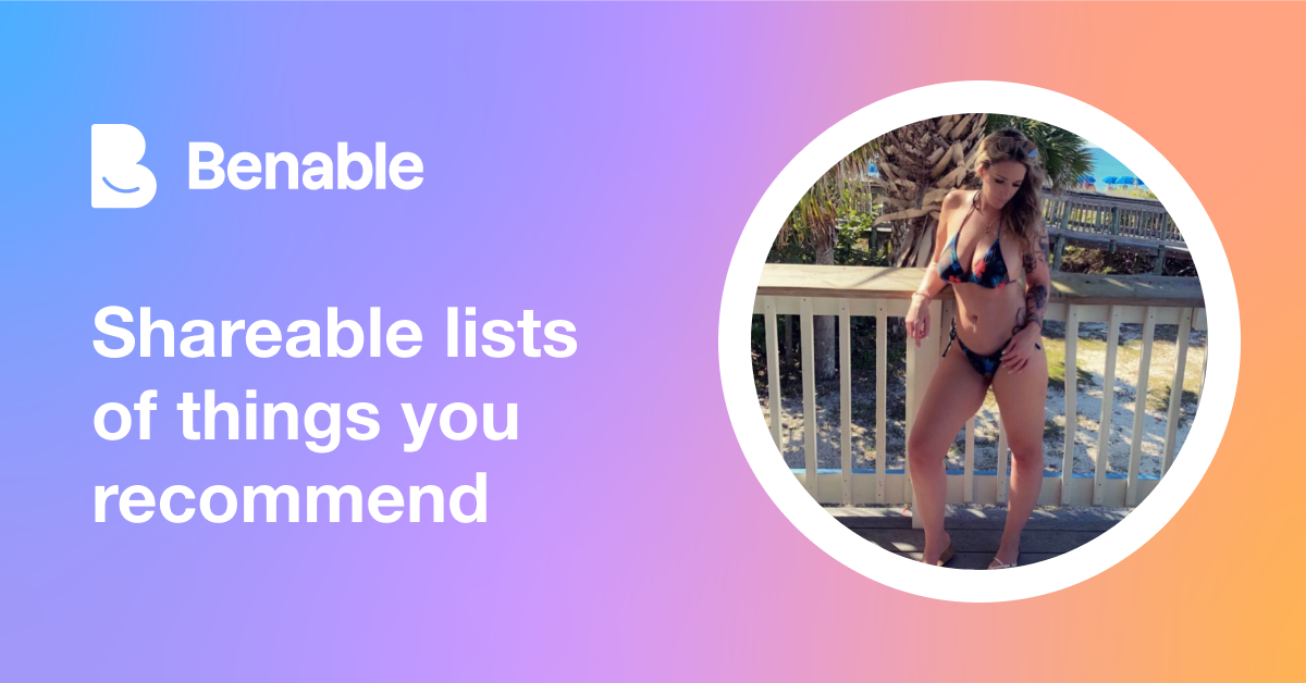 Everything @MeghanRitchie (Meghan Ritchie) recommends - Benable