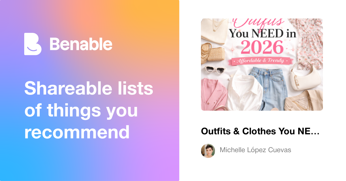 Outfits & Clothes You NEED in 2026 (Affordable & Trendy)