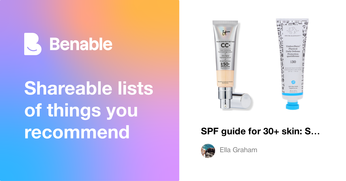 SPF guide for 30+ skin: Smart sun protection at every budget